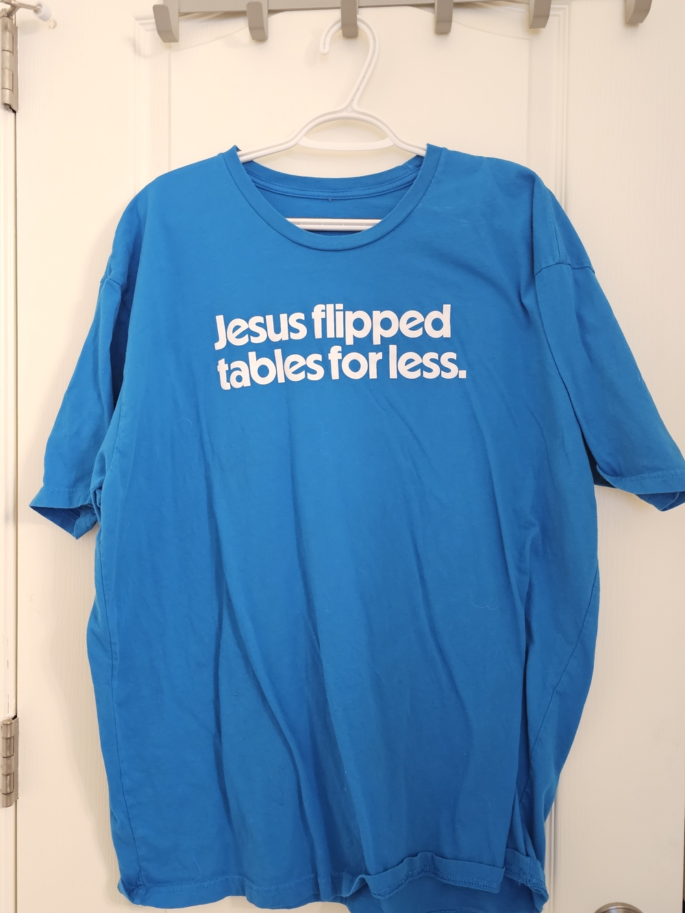 God Ain't Petty But I Am Graphic Tee - "Jesus flipped tables for less."